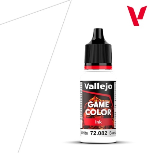 Vallejo Game Color ink white 18 ml 72082 (GP1ltr=166,66€)